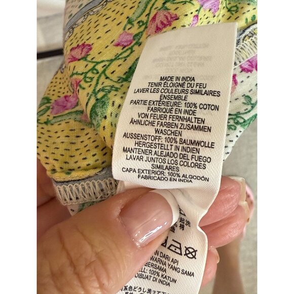 Cath Kidston London Sweet Pea Striped Soft Waisted Dress - Size 2 - Picture 9 of 11